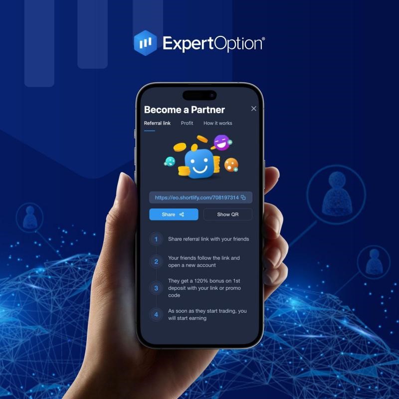 แพลตฟอร์มเทรด ExpertOption ใช้งานบน Android, iOS และ PC