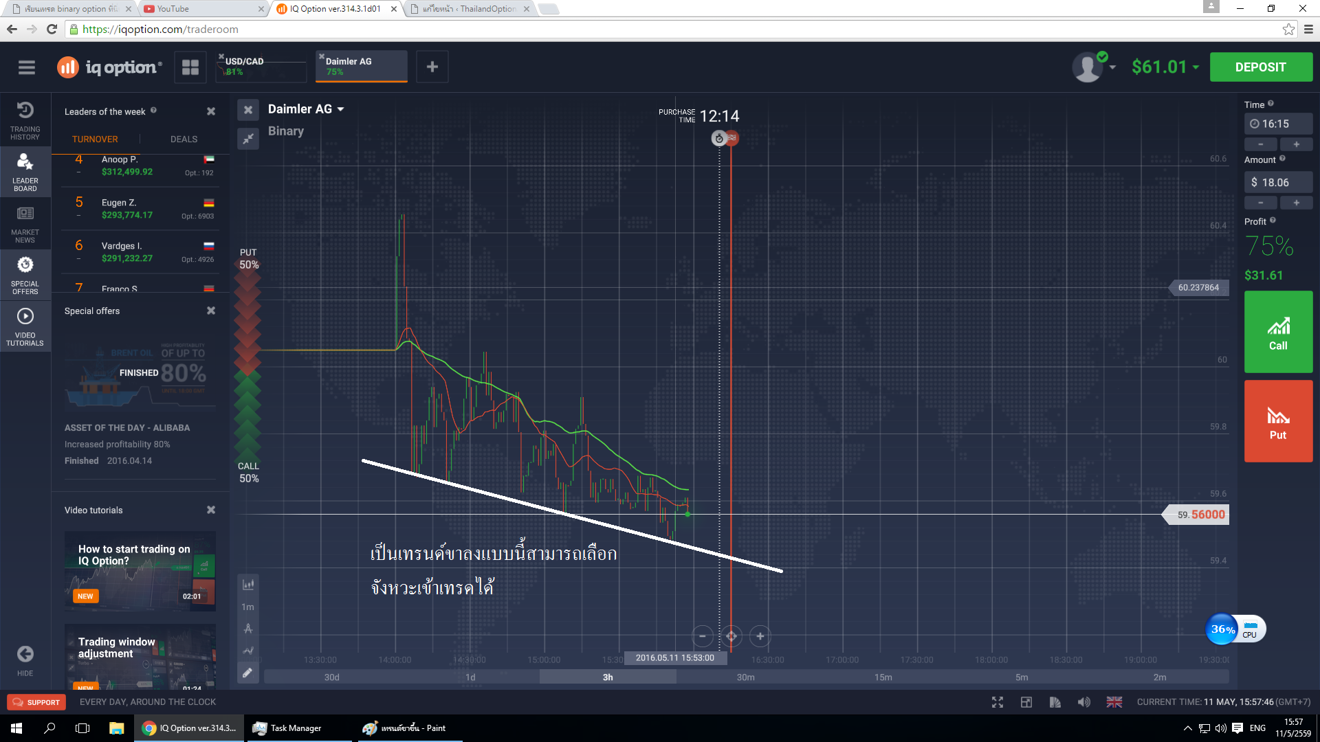 พื้นฐานความรู้เรื่องไบนารี่ออฟชั่