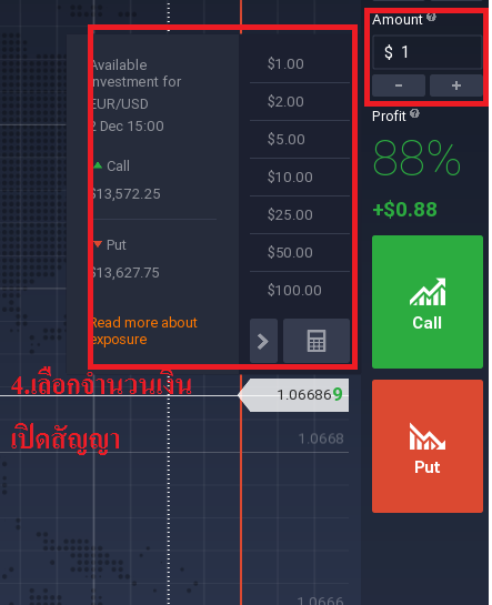 คะแนนที่ได้รับ iqoption