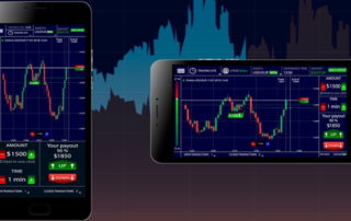 แอปพลิเคชั่นมือถือสำหรับตัวเลือกไบนารี