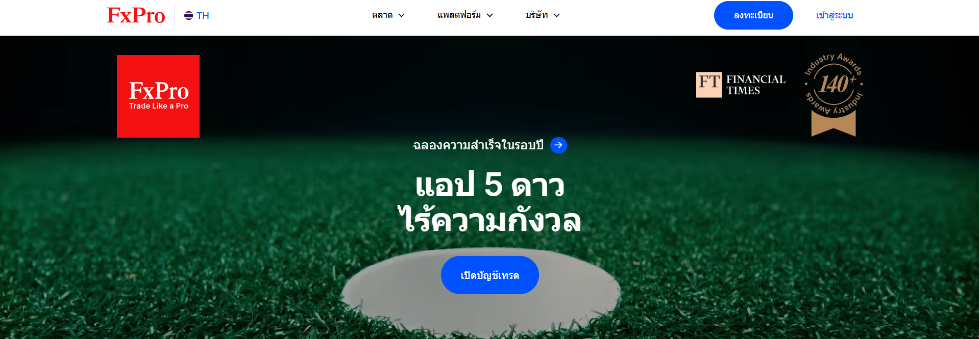 FxPro – Forex Broker สเปรดคงที่