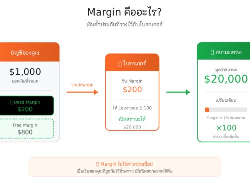 Margin คืออะไร? มาร์จิ้น คืออะไรในการเทรด Forex และการเงิน